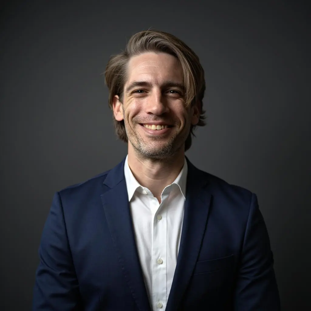 AI headshot for Rasmus